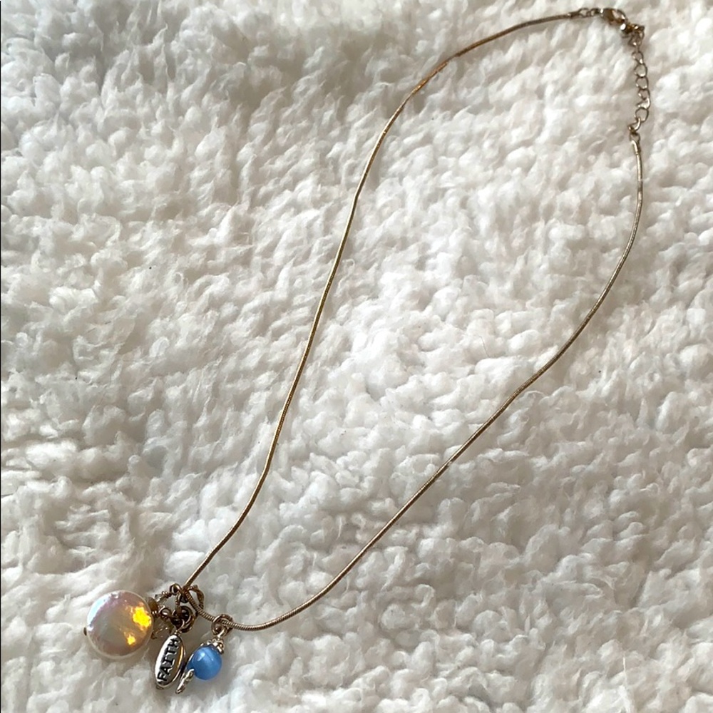Faith Dolphin Necklace